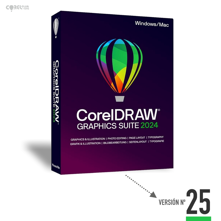 CorelDRAW 2024 ( versión 25 )