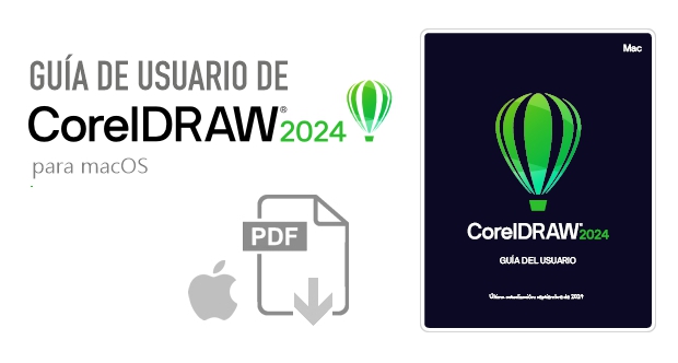 Descarga el manual de usuario de CorelDRAW 2024 para MAC